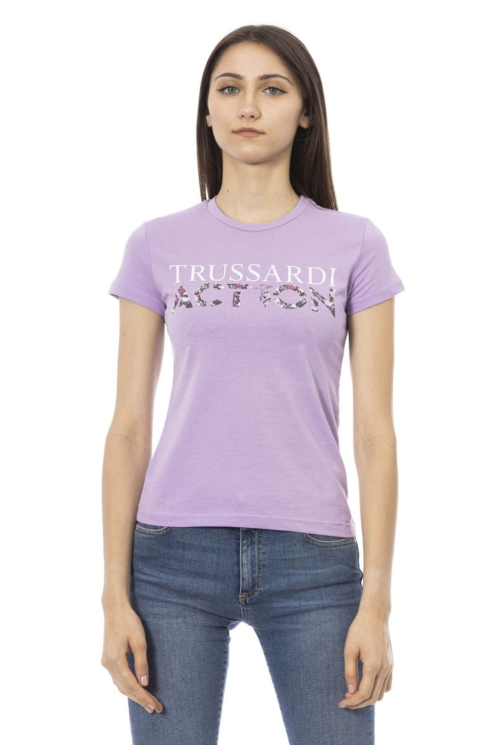 Trussardi Action T-Shirt 2BT03B – violet 1