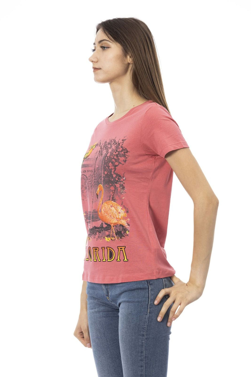 Trussardi Action T-Shirt 2BT10 – Rosa 2