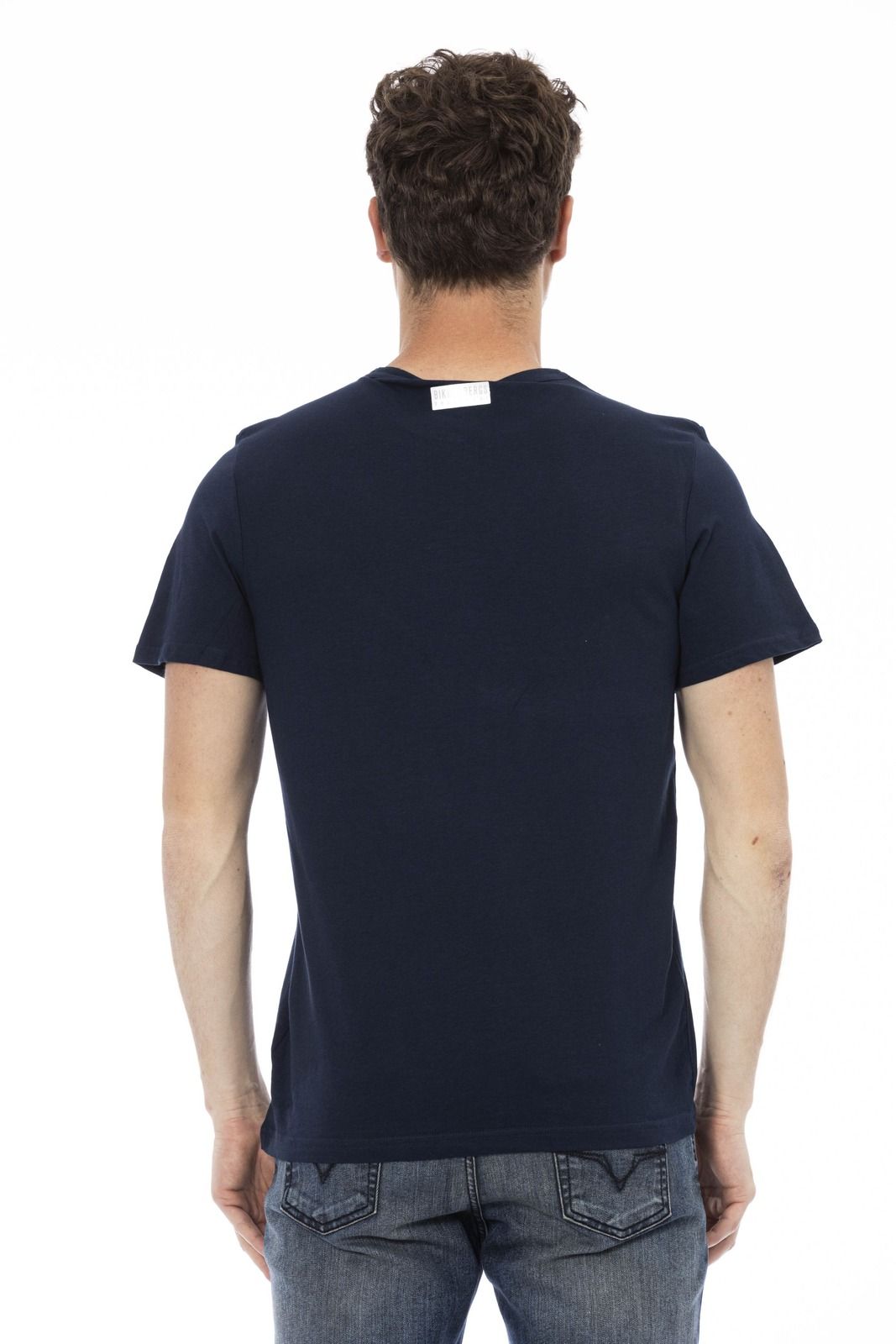 Bikkembergs Beachwear T-Shirt BKK1MTS01 – Blau 3