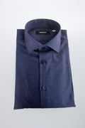 Baldinini Trend Camicia SLIM FR 25 – Blau 1