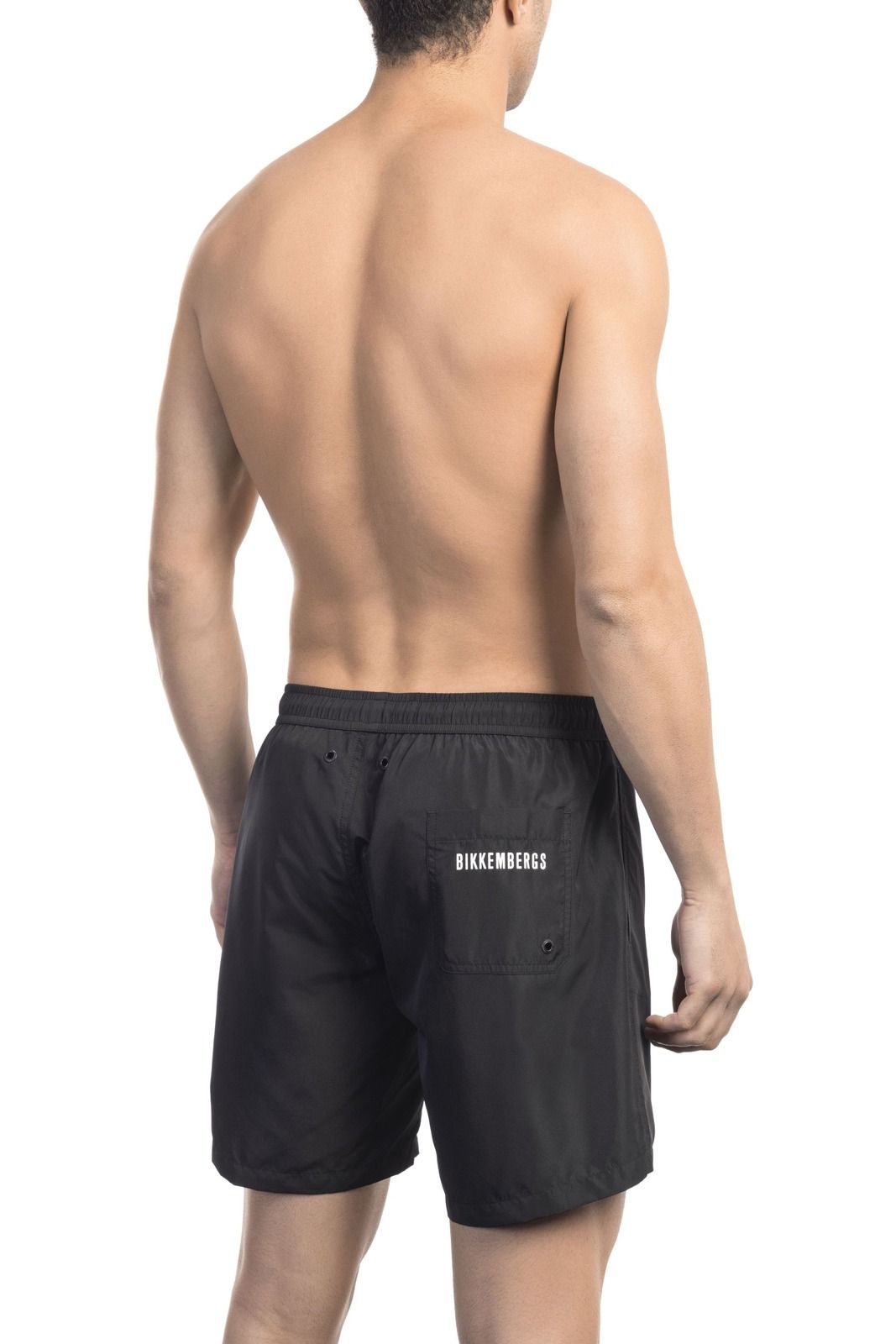 Bikkembergs Beachwear Badebekleidung BKK1MBM11 – Schwarz 2