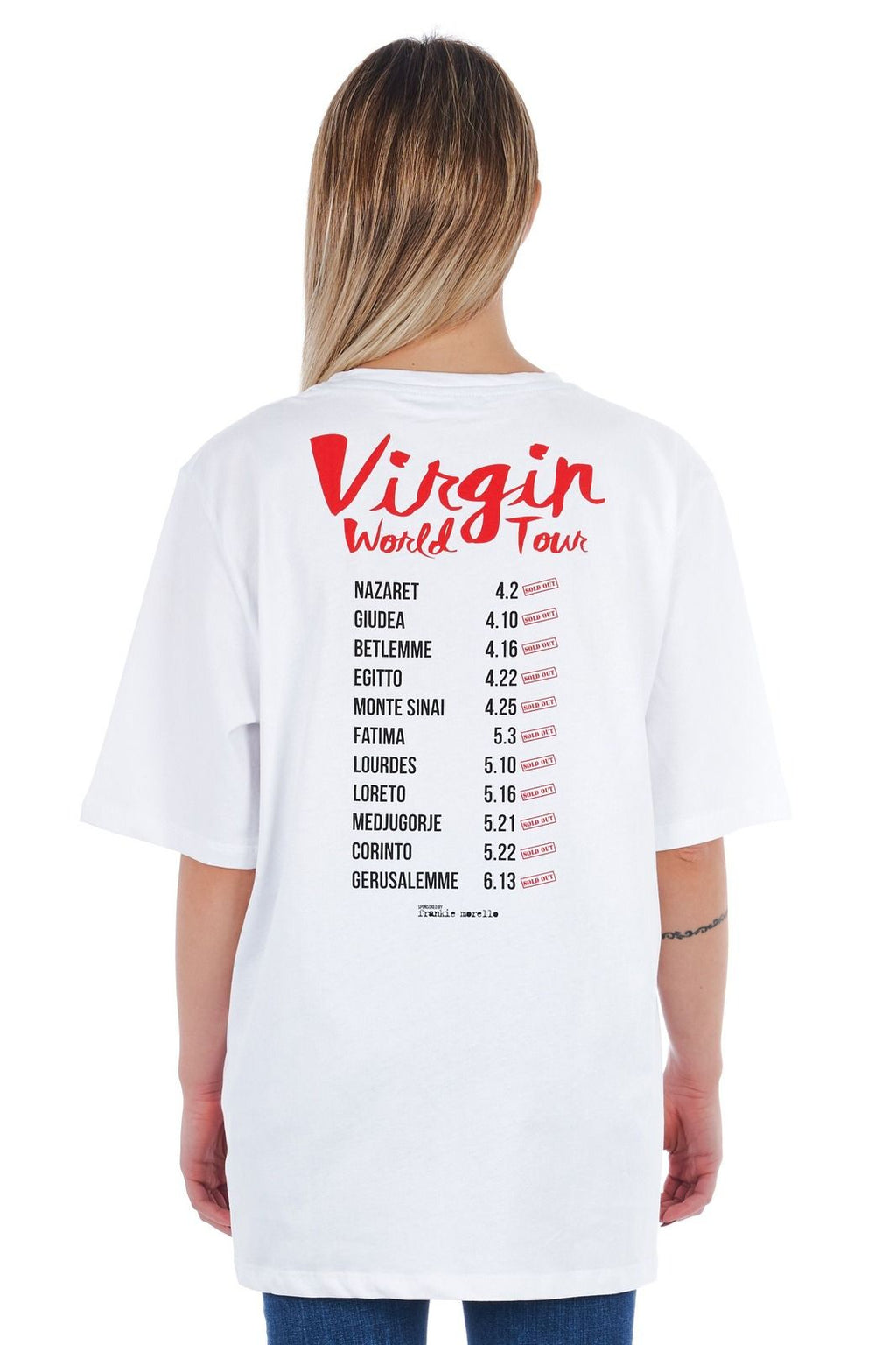Frankie Morello T-Shirt FWCS9151TS – Weiß 4