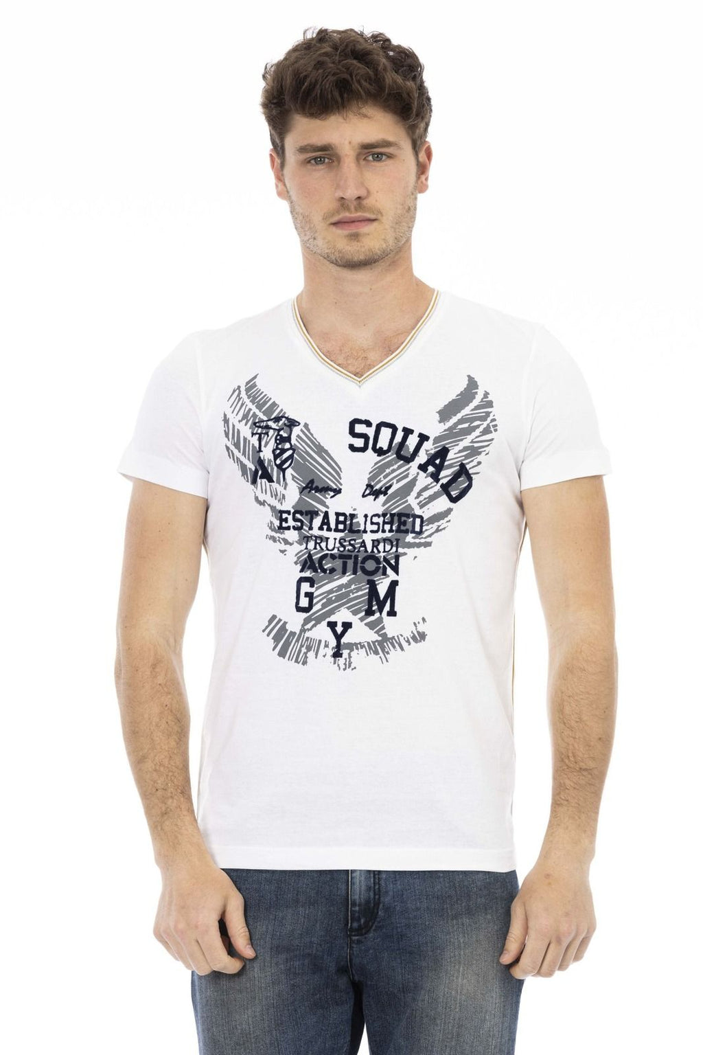 Trussardi Action T-Shirt 2AT21A – Weiß 1