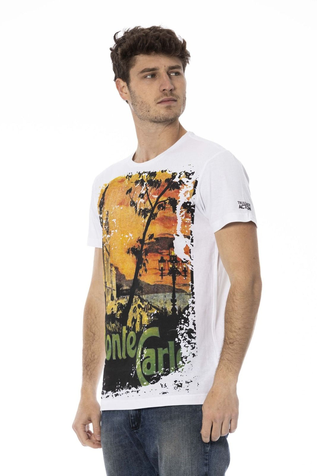 Trussardi Action T-Shirt 2AT22_MONTECARLO – Weiß 2