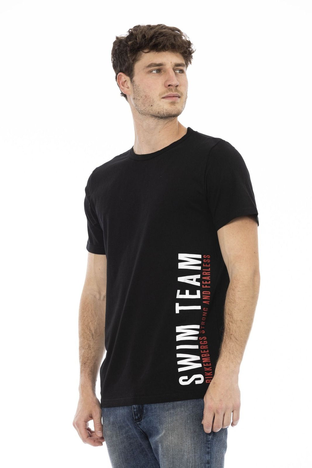 Bikkembergs Beachwear T-Shirt BKK1MTS04 – Schwarz 2