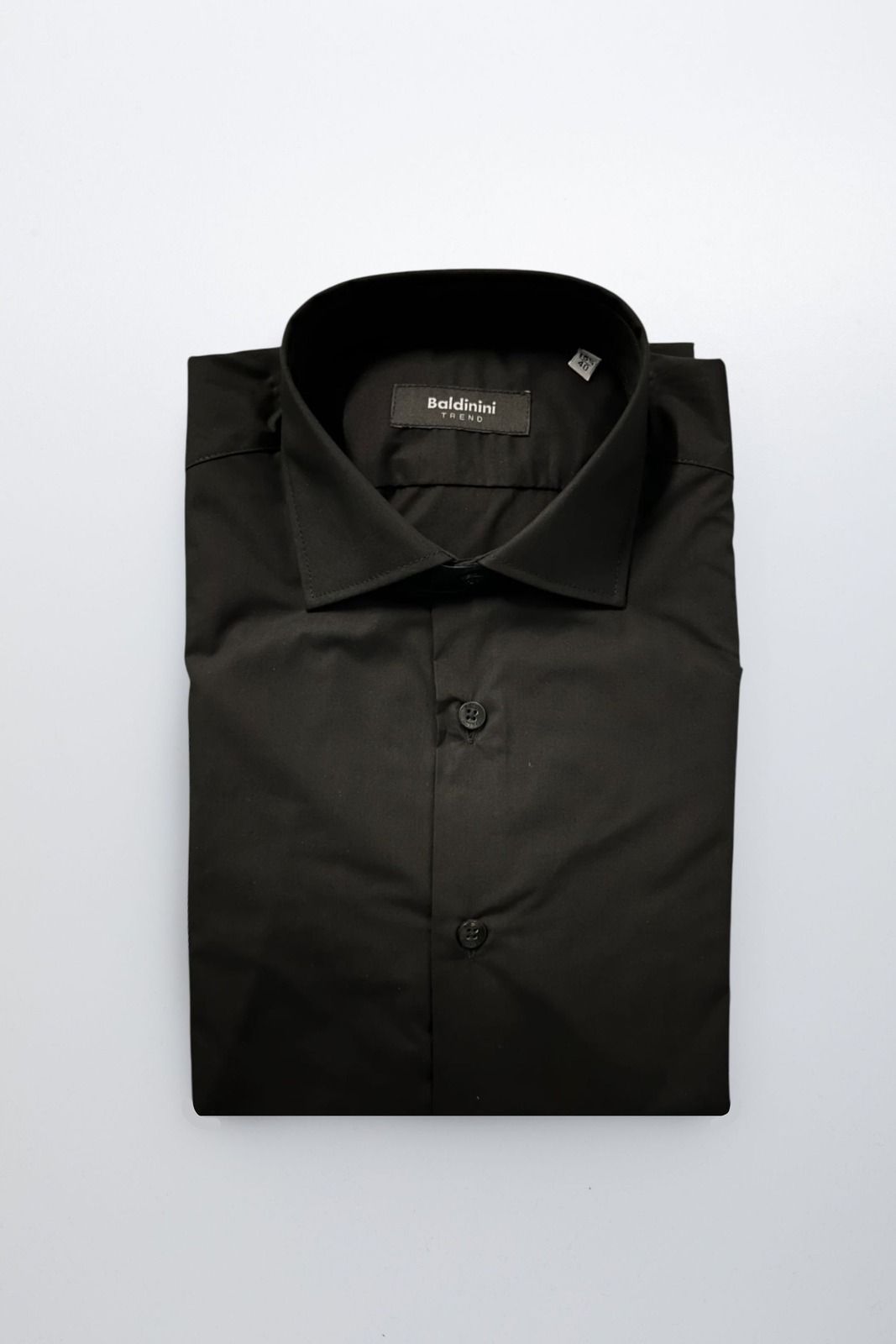 Baldinini Trend Camicia SLIM FR – Schwarz 5