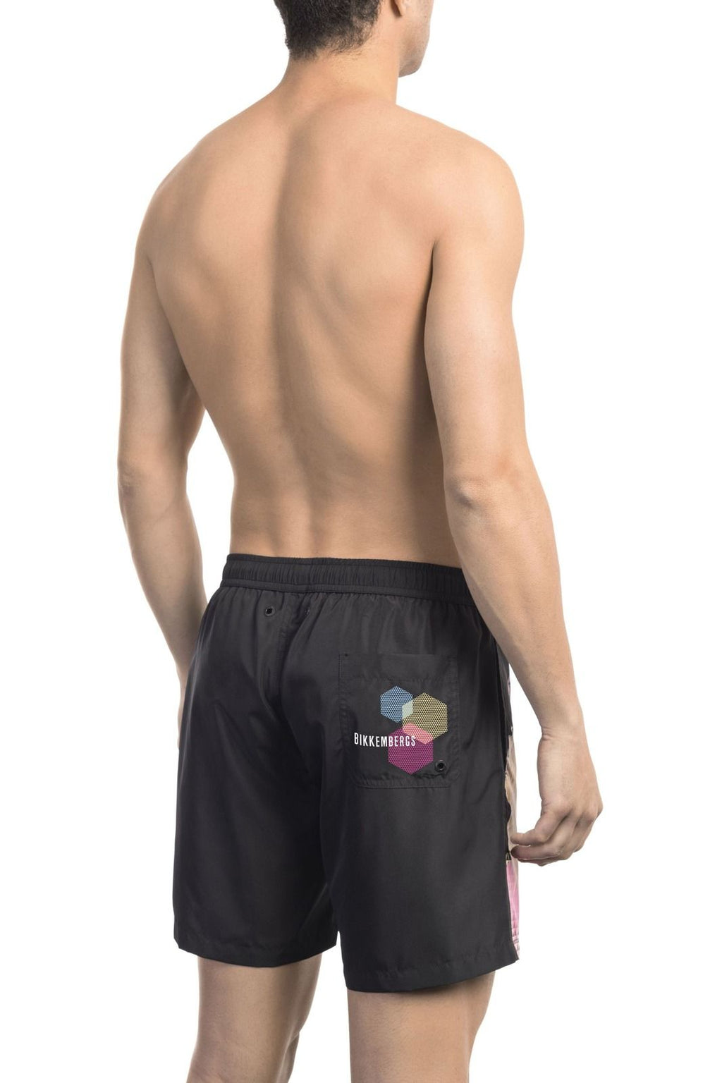 Bikkembergs Beachwear Badebekleidung BKK1MBM14 – Schwarz 2