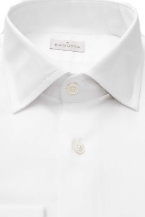Bagutta Camicia 12509 LEO EBL – Weiß 2