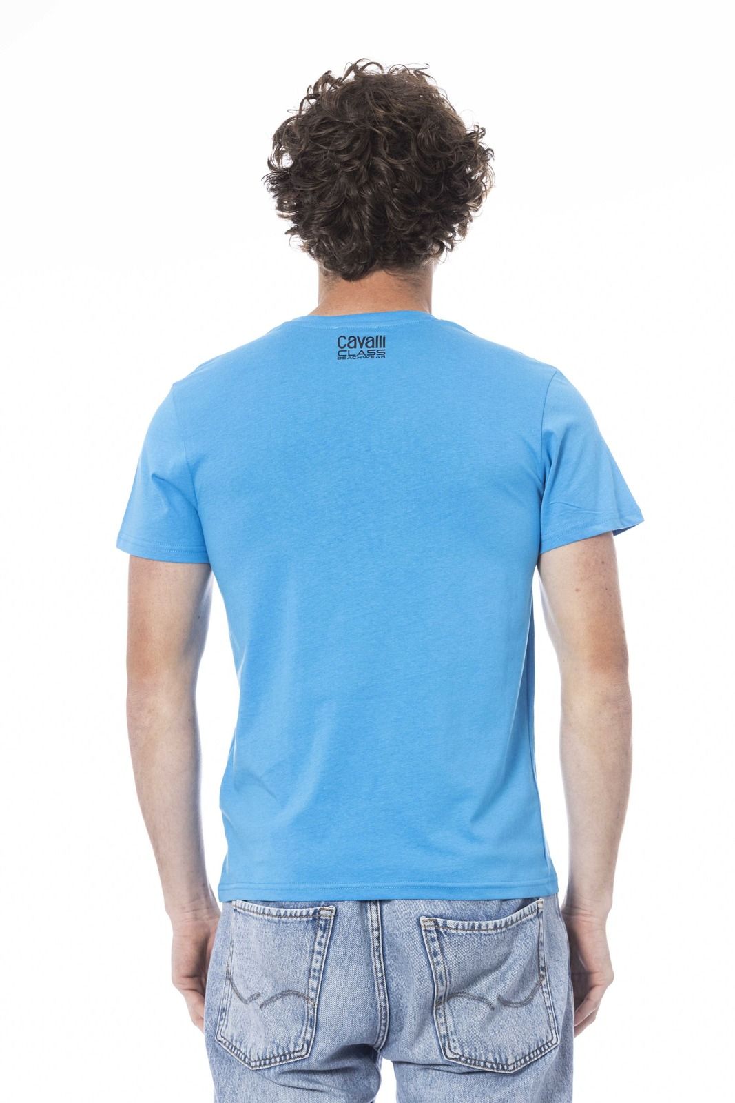 Cavalli Class T-Shirt CLL2MTS01 SXH01E – Blau 3