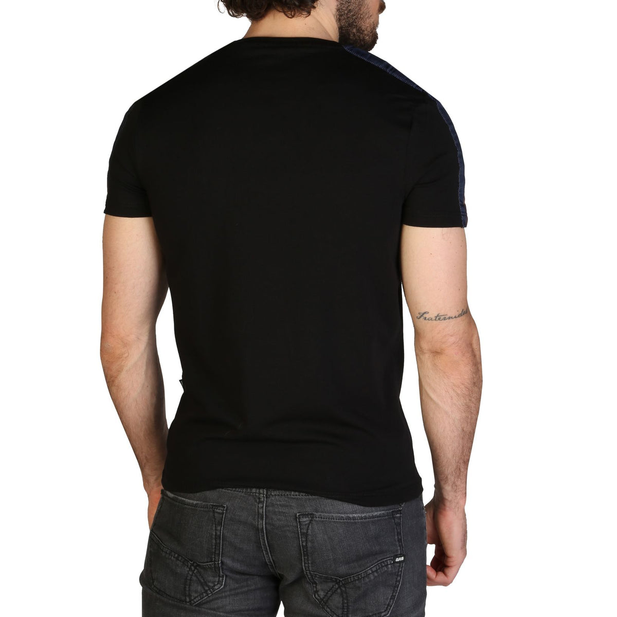 Aquascutum T-Shirt QMT017M0 – Schwarz 2