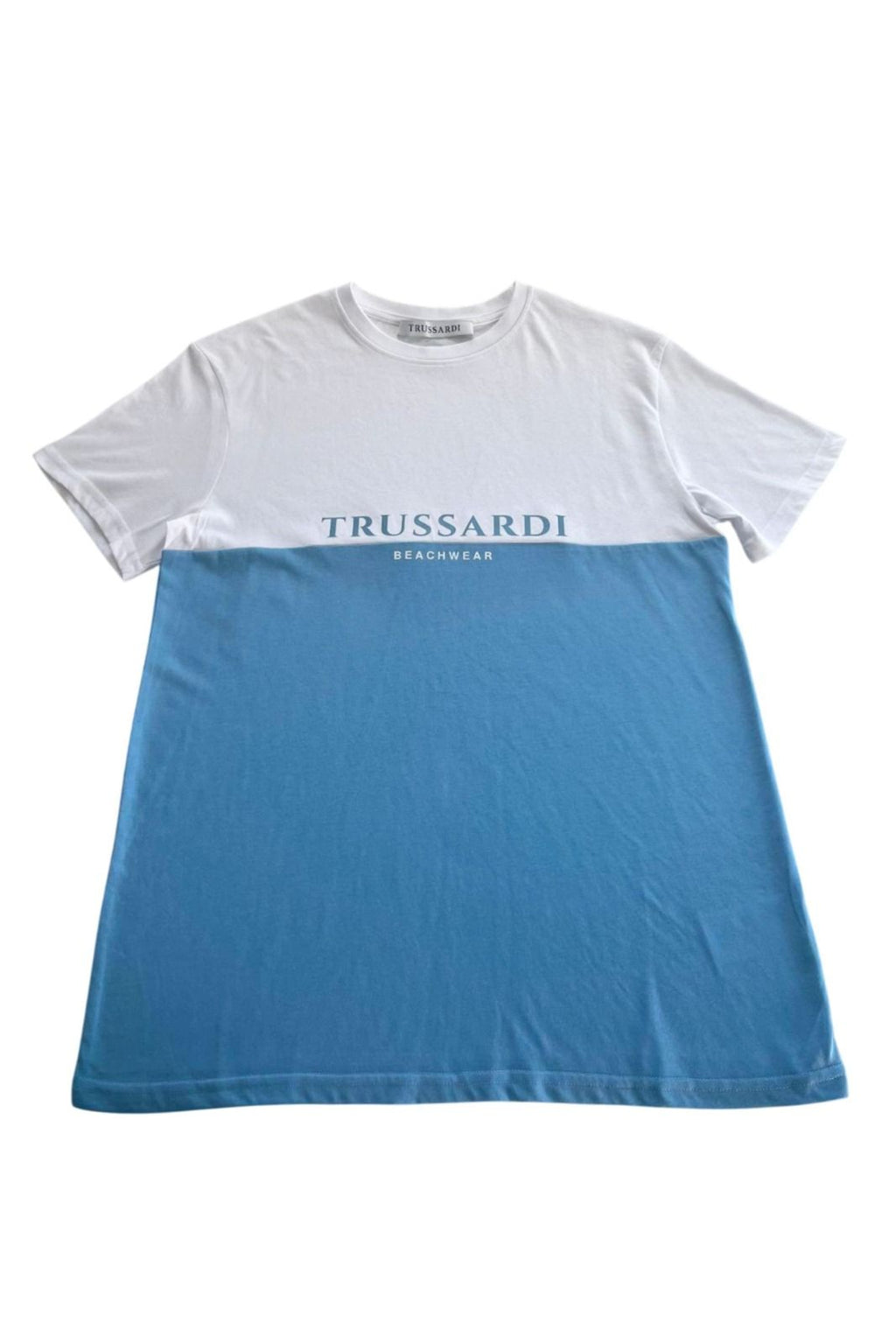 Trussardi Beachwear T-Shirt TRU25MTS02 – Blau 1