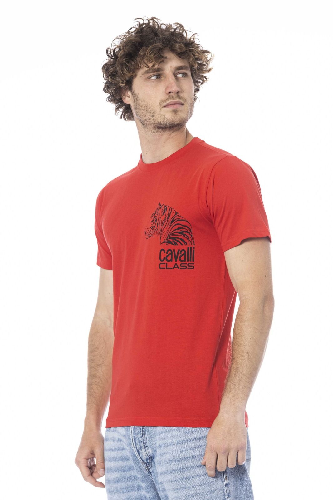 Cavalli Class T-Shirt QXT63E JD060 – Rot 2