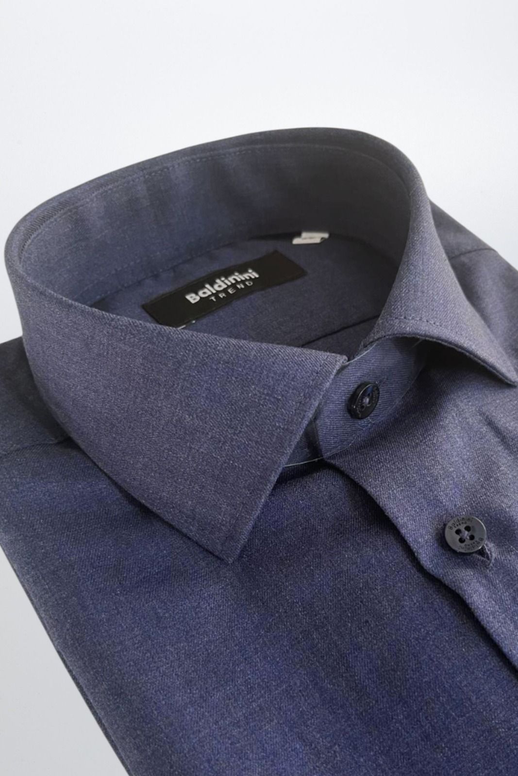 Baldinini Trend Camicia SLIM FR 25 – Blau 2