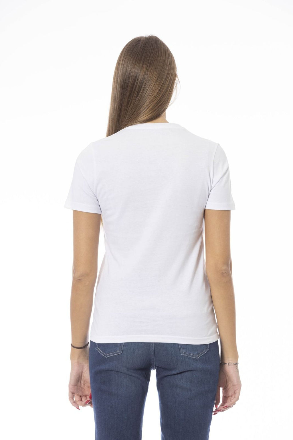 Baldinini Trend T-Shirt TSD07_MANTOVA – Weiß 4