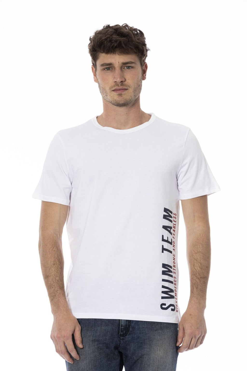 Bikkembergs Beachwear T-Shirt BKK1MTS04 – Weiß 1