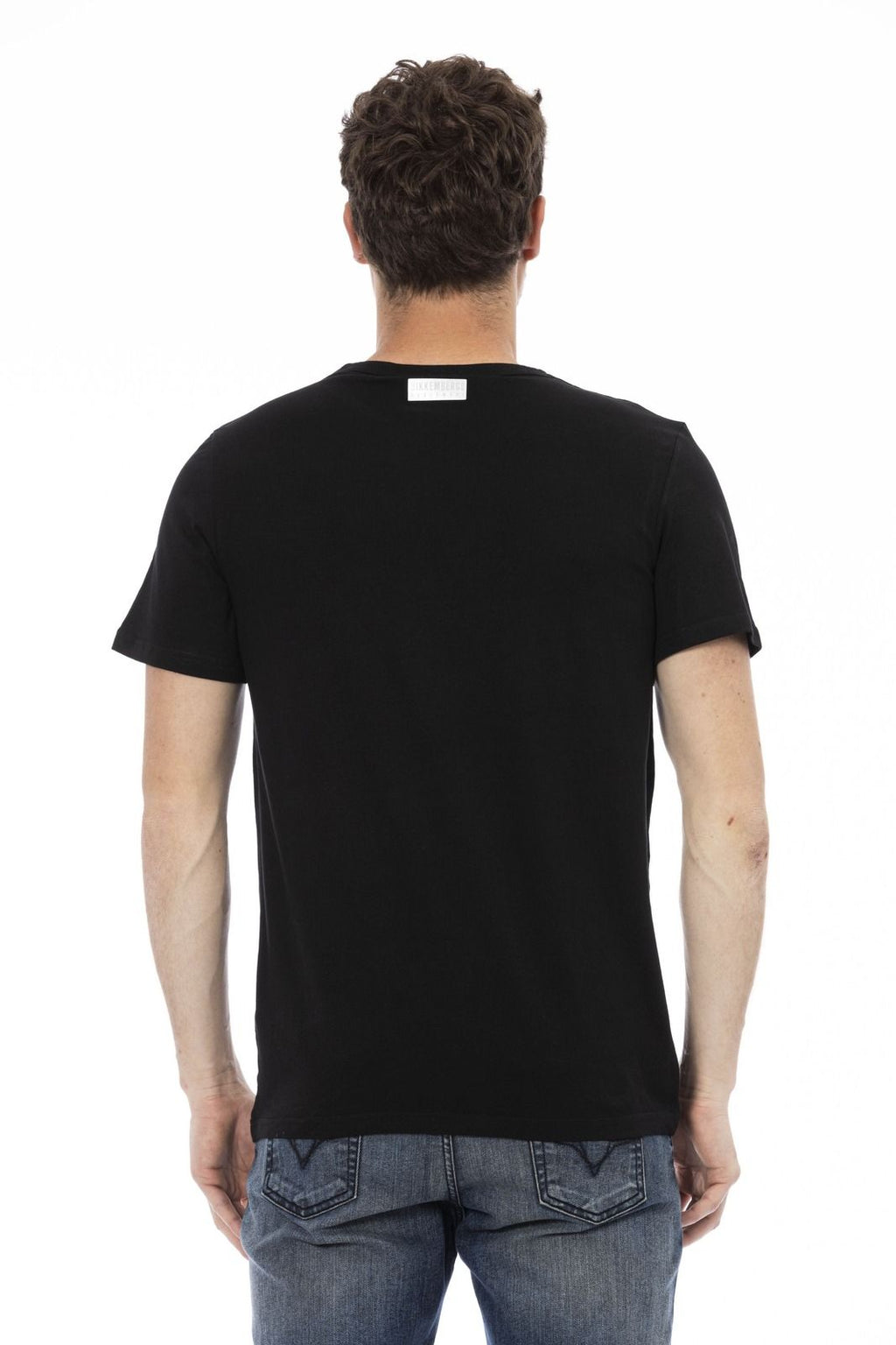 Bikkembergs Beachwear T-Shirt BKK1MTS04 – Schwarz 3