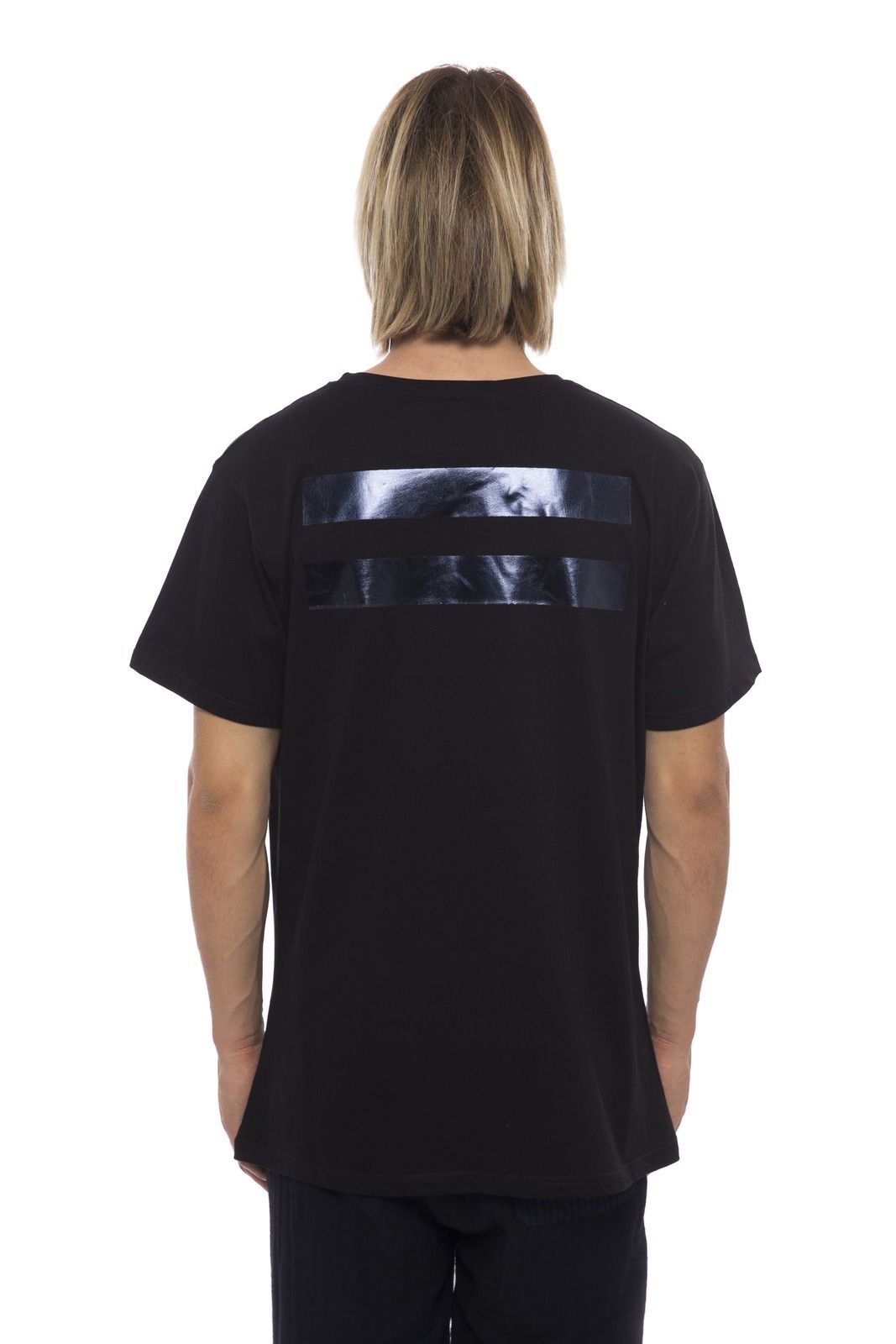 Nicolo Tonetto T-Shirt BLOCK SLOGUN 05 – Schwarz 2