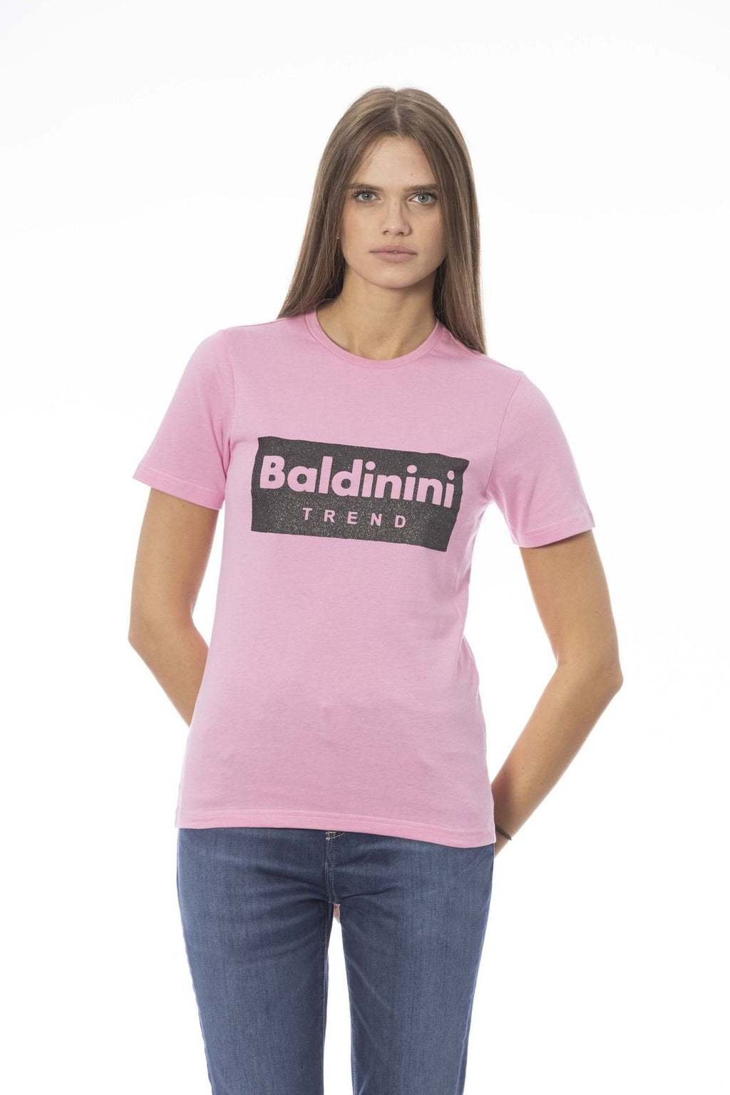 Baldinini Trend T-Shirt TSD07_MANTOVA – Rosa 2