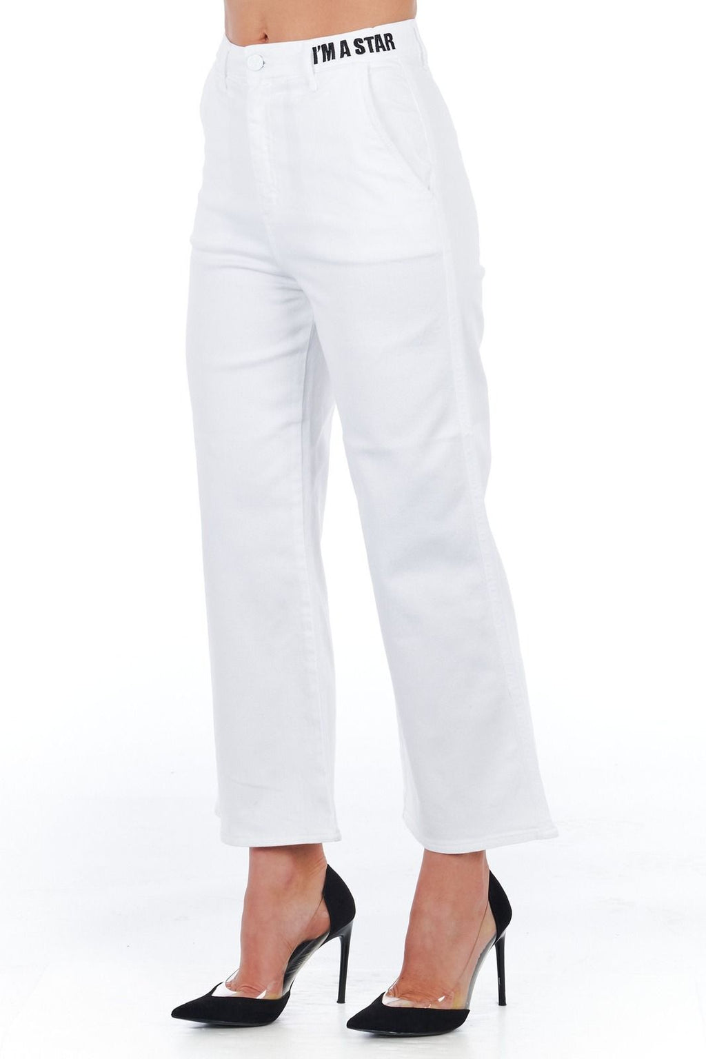 Frankie Morello Hose FWS0170PA 4021 – Weiß 2