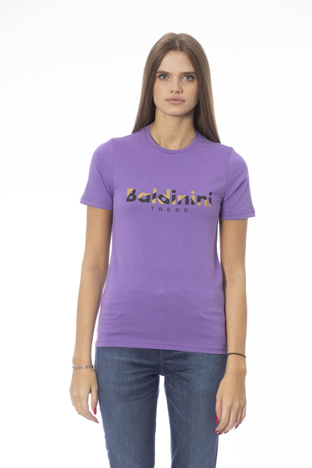 Baldinini Trend T-Shirt TSD04_MANTOVA – violet 1
