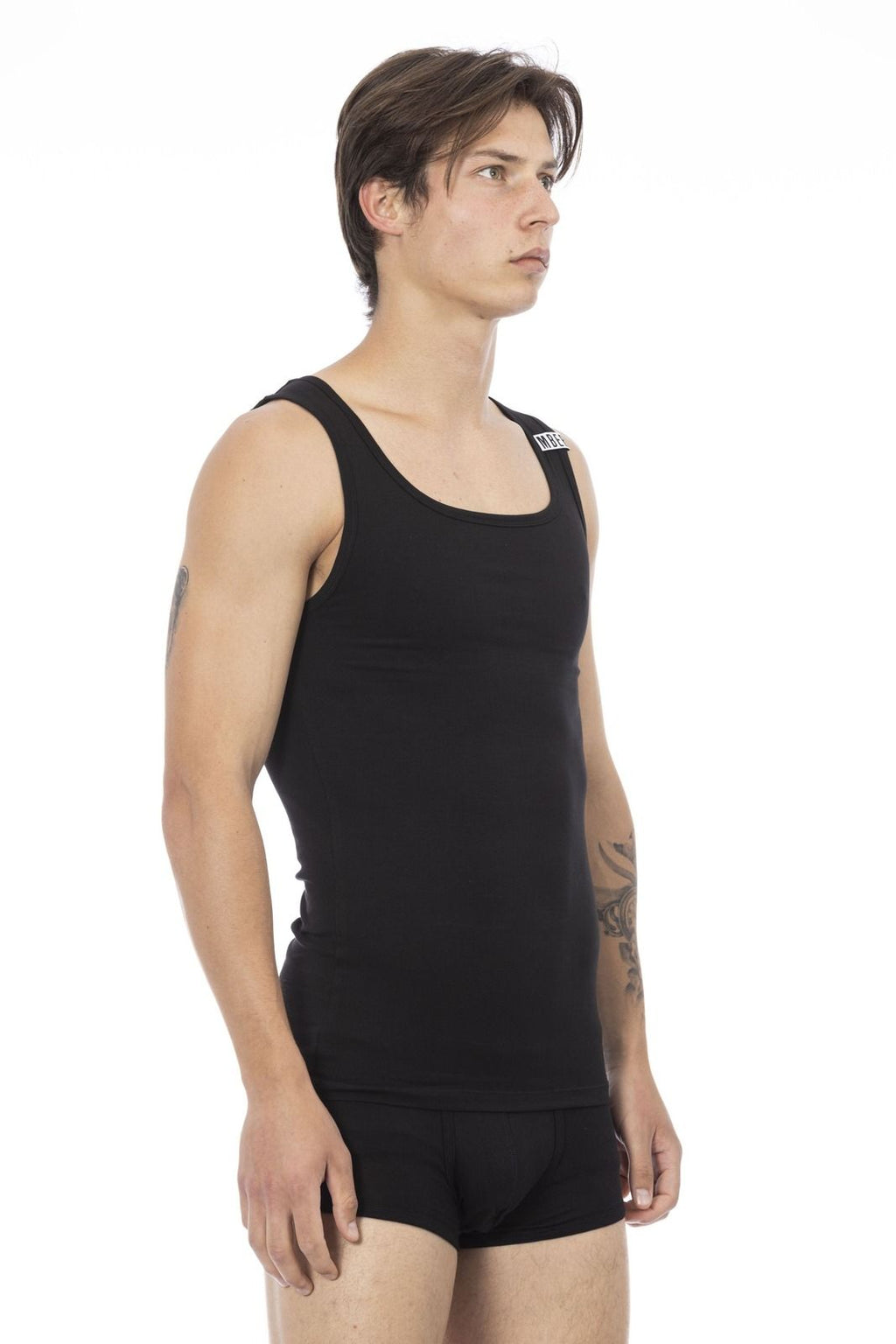 Bikkembergs t-shirt BKK1UTT01BI – Schwarz 2