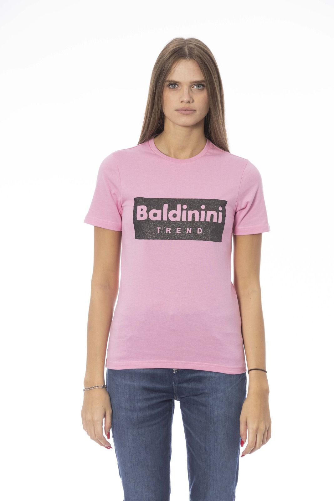 Baldinini Trend T-Shirt TSD07_MANTOVA – Rosa 1