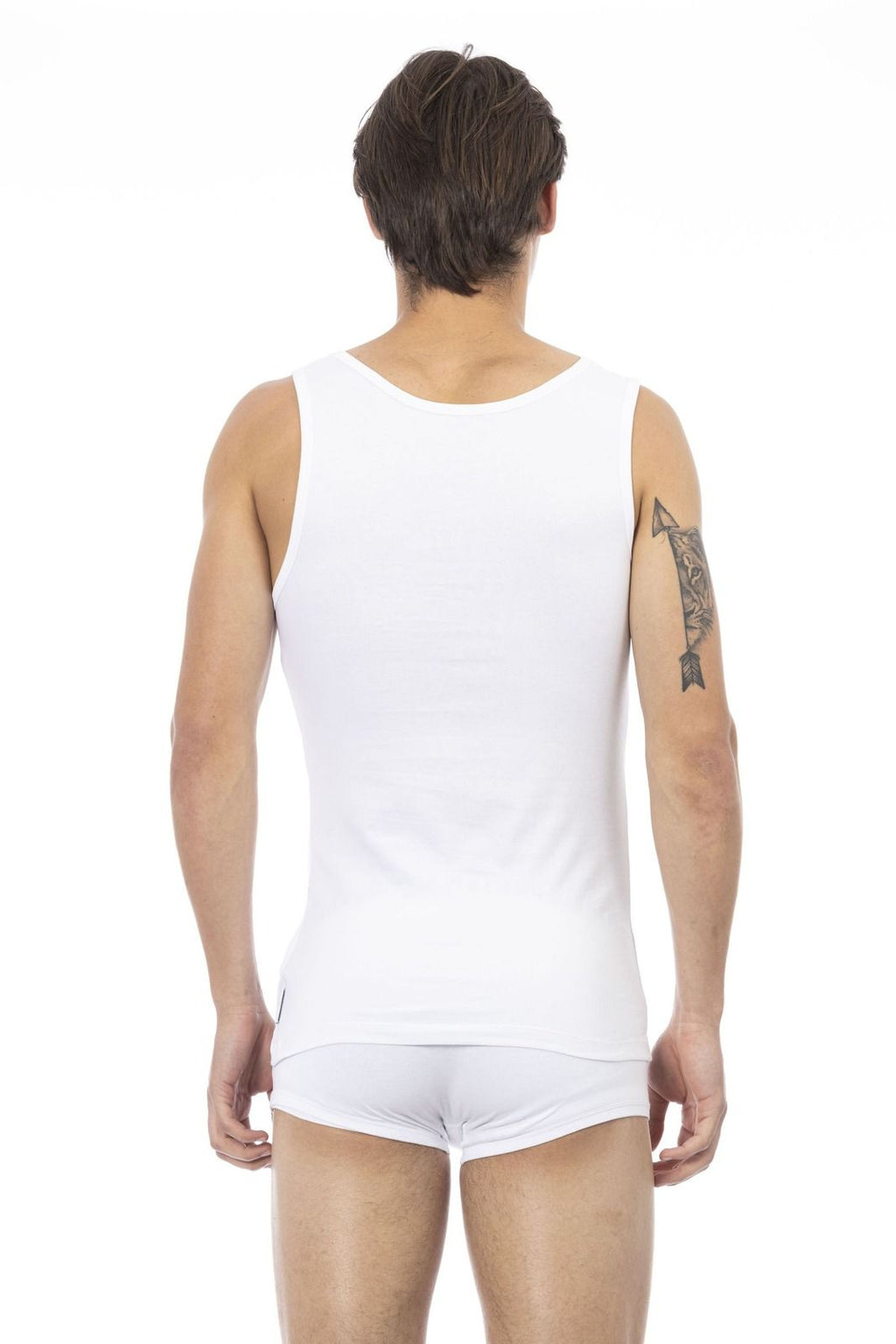 Bikkembergs t-shirt BKK1UTT01BI – Weiß 3