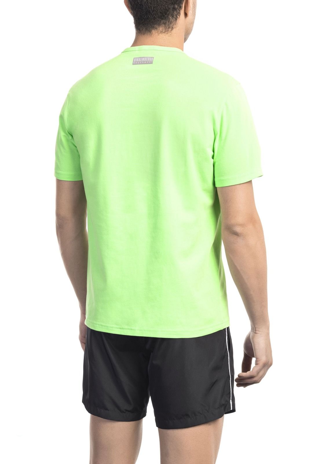 Bikkembergs Beachwear T-Shirt BKK1MTS02 – Grün 2