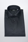 Baldinini Trend Camicia SLIM FR 25 – Schwarz 1