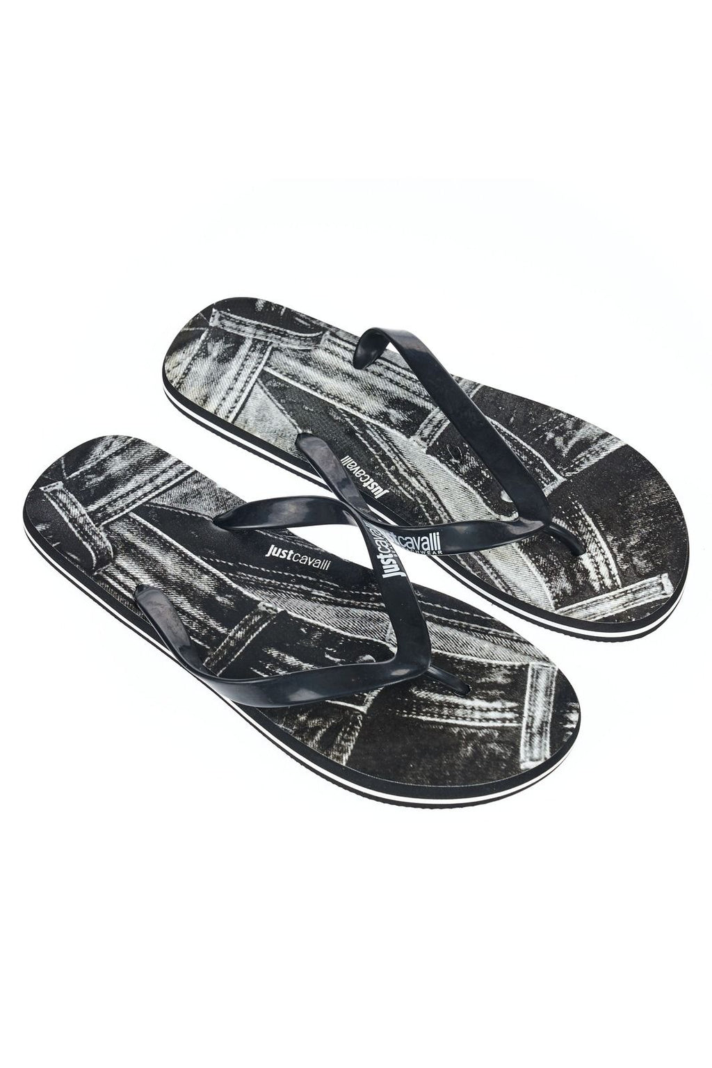 Just Cavalli Beachwear flip-flops A94 151 RMC – Schwarz 3
