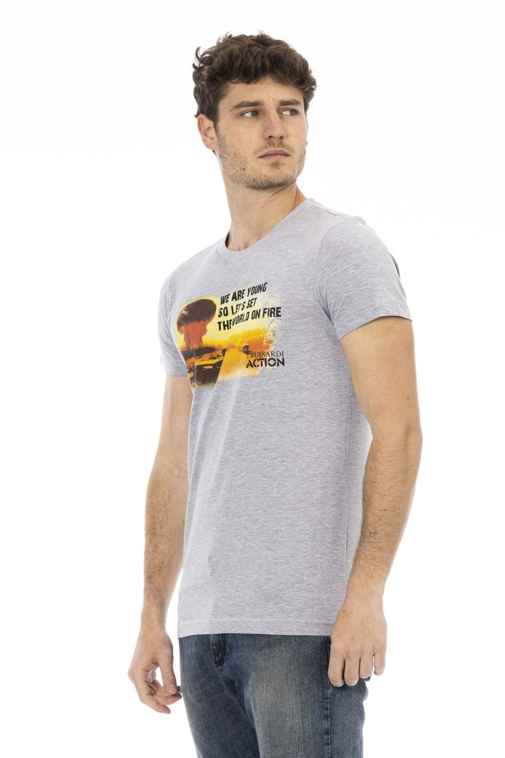 Trussardi Action T-Shirt 2AT02C – Grau 2