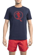 Bikkembergs Beachwear T-Shirt BKK1MTS02 – Blau 1