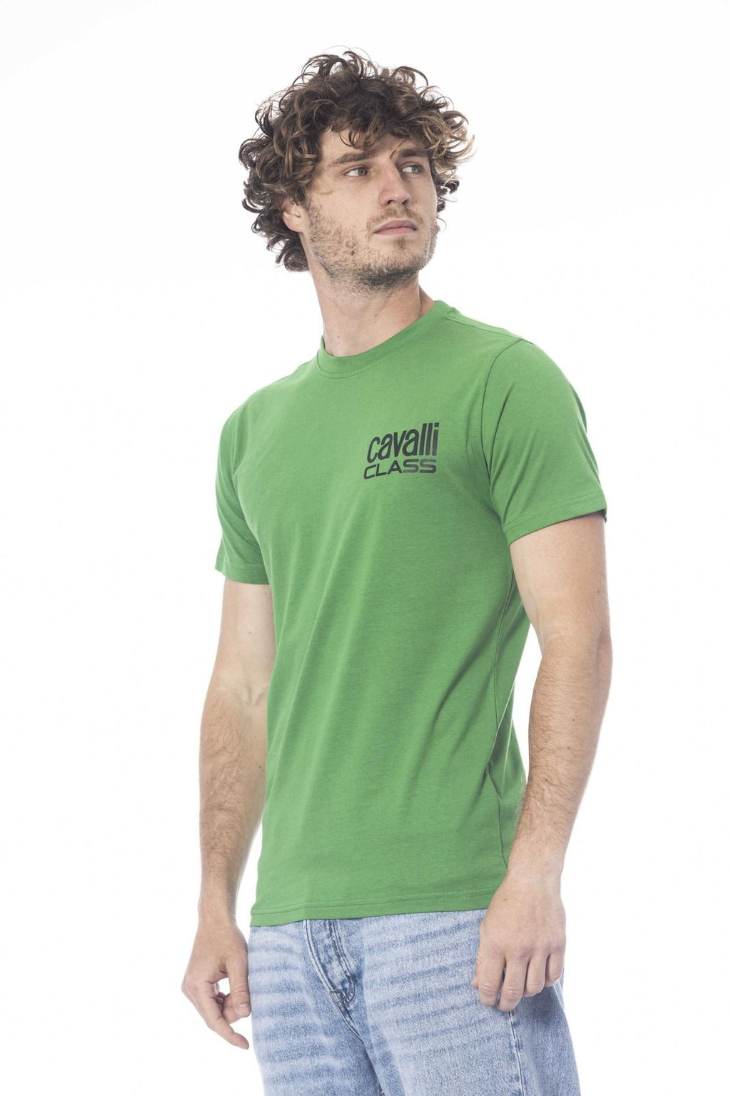 Cavalli Class T-Shirt QXT62X JD060 – Grün 2