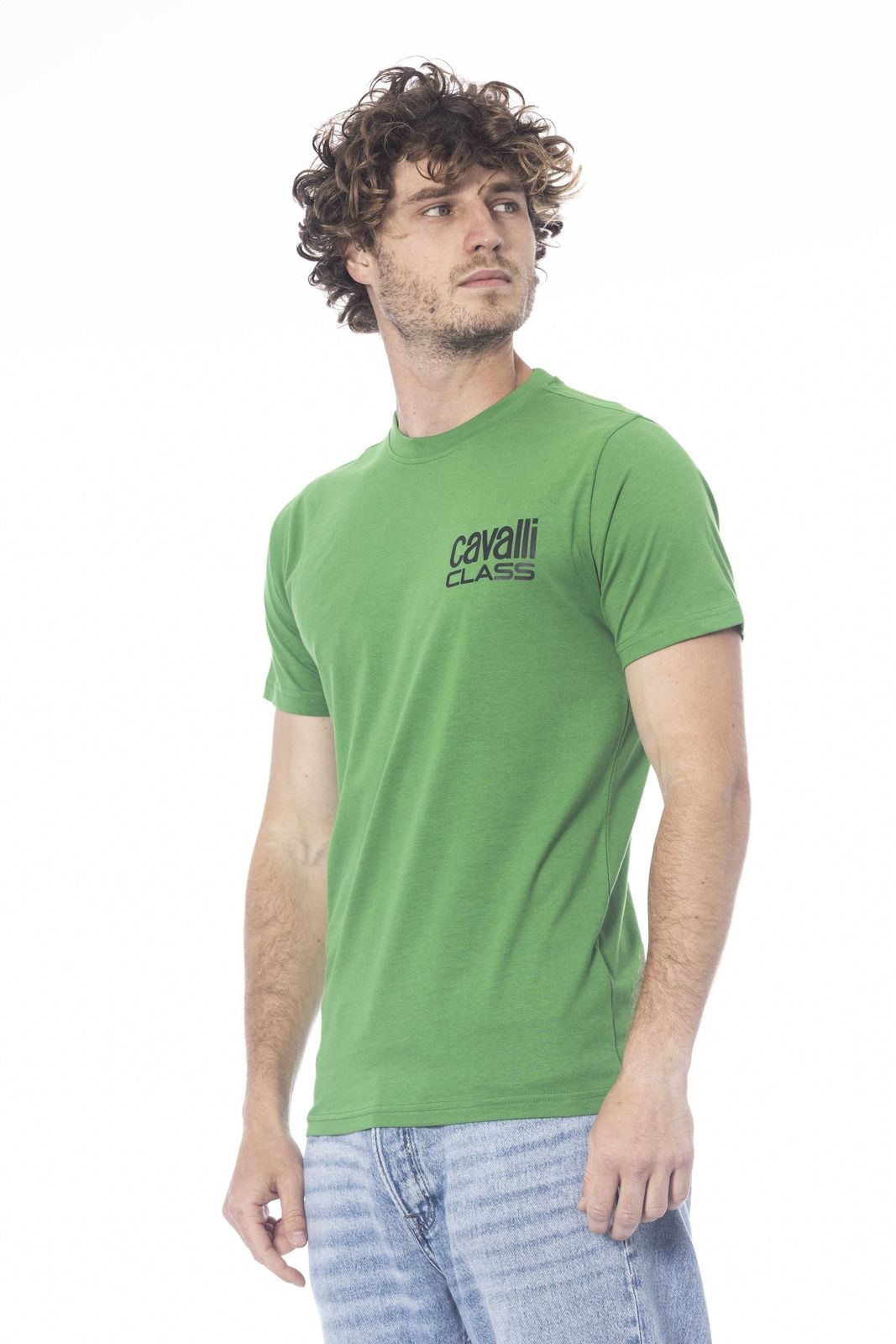 Cavalli Class T-Shirt QXT62X JD060 – Grün 2
