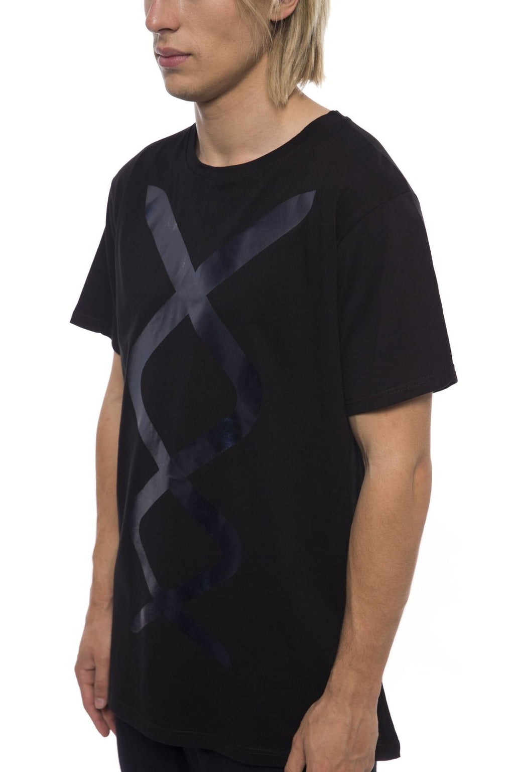Nicolo Tonetto T-Shirt BLOCK SLOGUN 05 – Schwarz 3