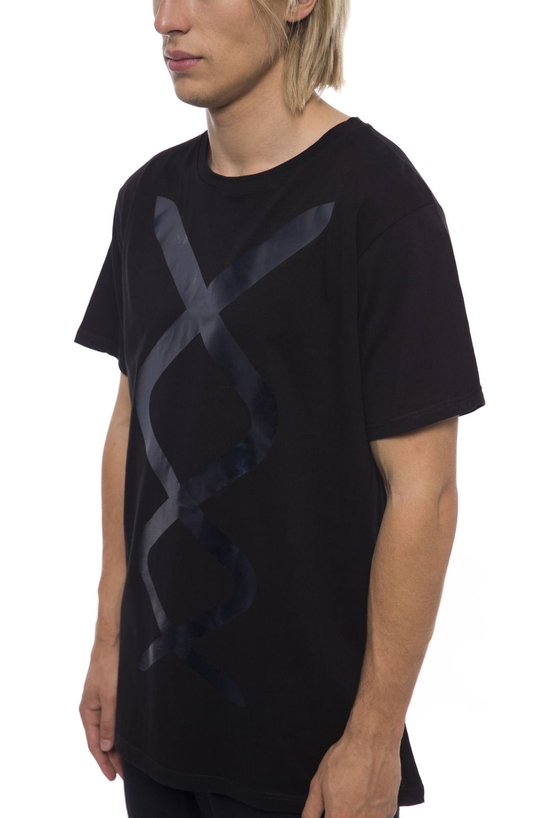 Nicolo Tonetto T-Shirt BLOCK SLOGUN 05 – Schwarz 3