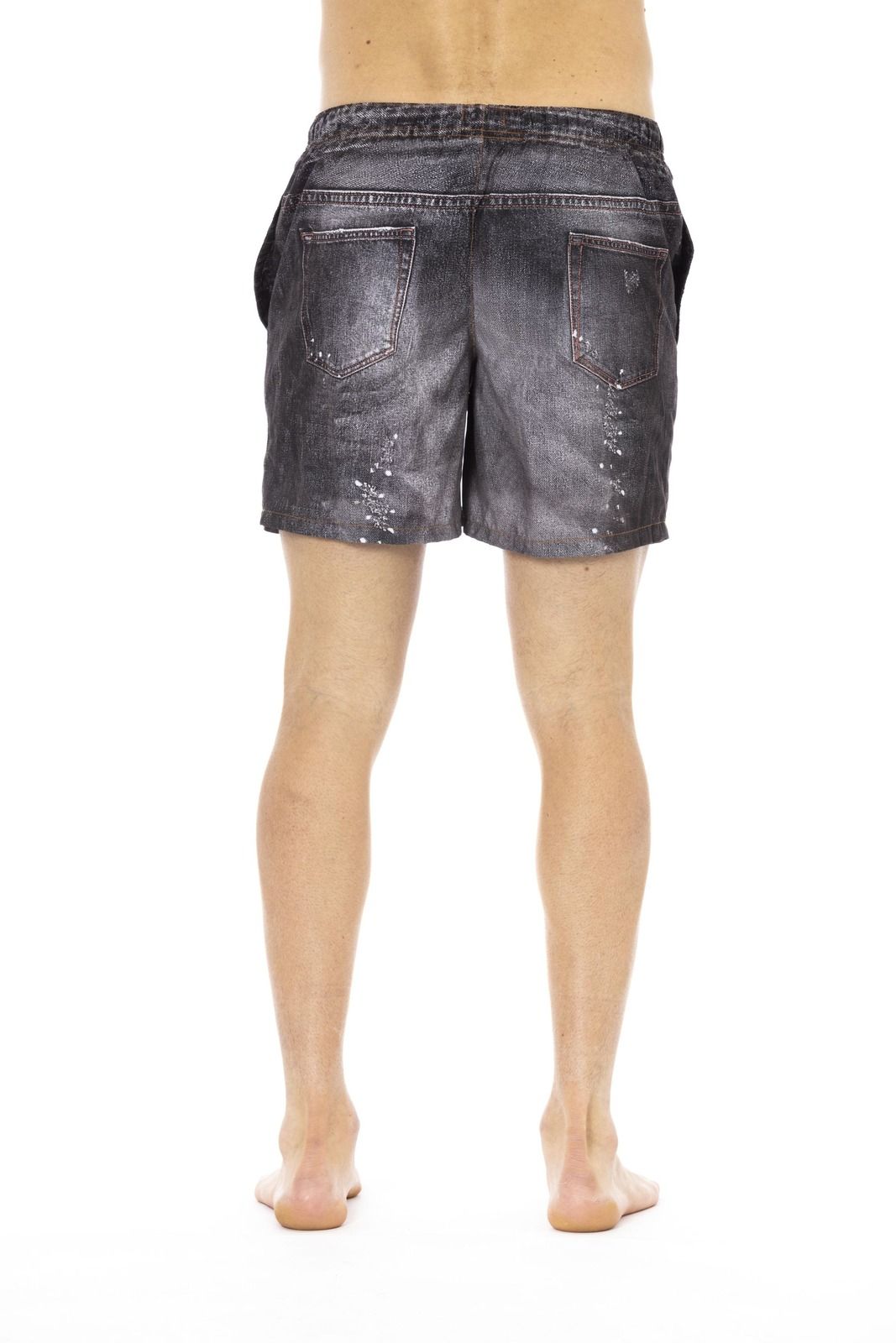 Just Cavalli Beachwear Badebekleidung Y35 151 RMC – Schwarz 3