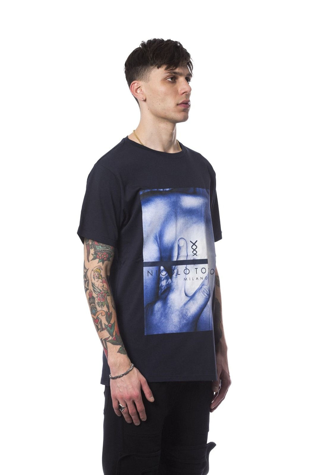 Nicolo Tonetto T-Shirt BLOC AMI – Blau 2