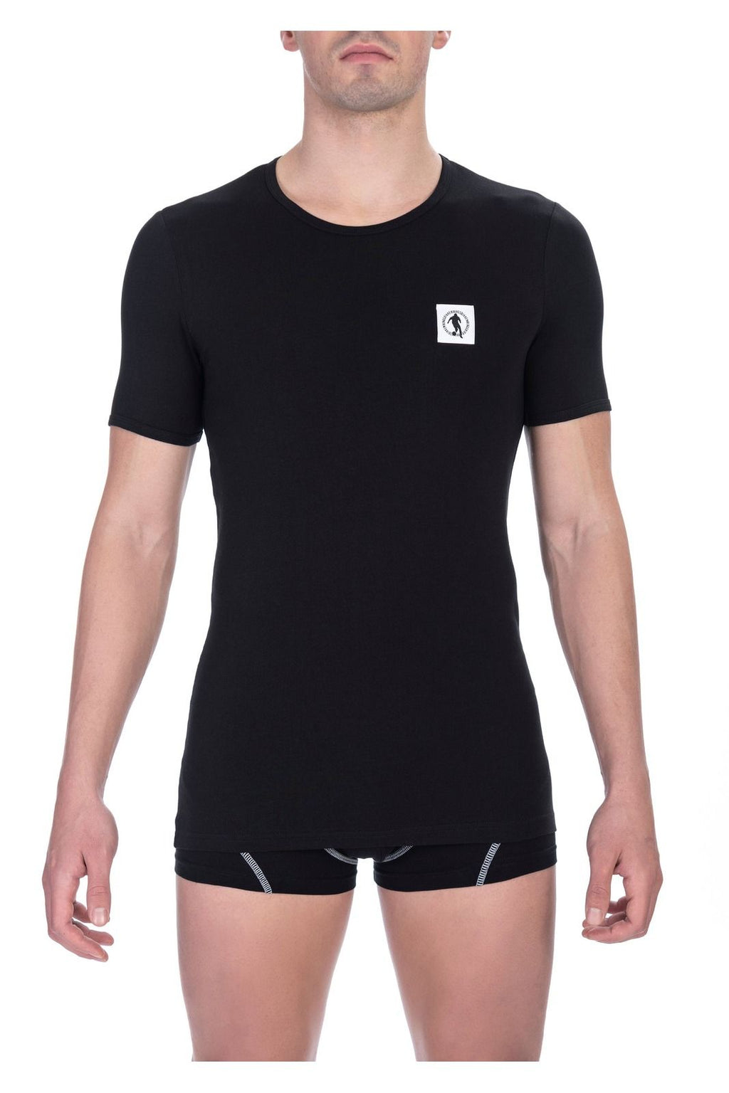 Bikkembergs T-Shirt BKK1UTS07SI – Schwarz 1