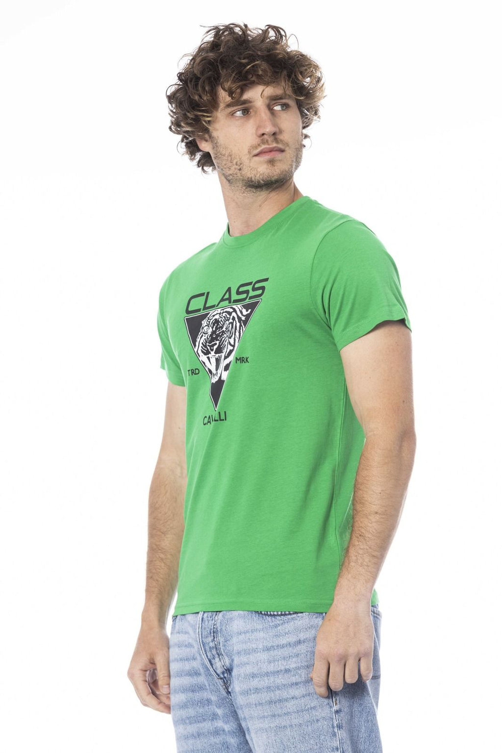Cavalli Class T-Shirt CLL2MTS01 SXH01E – Grün 2
