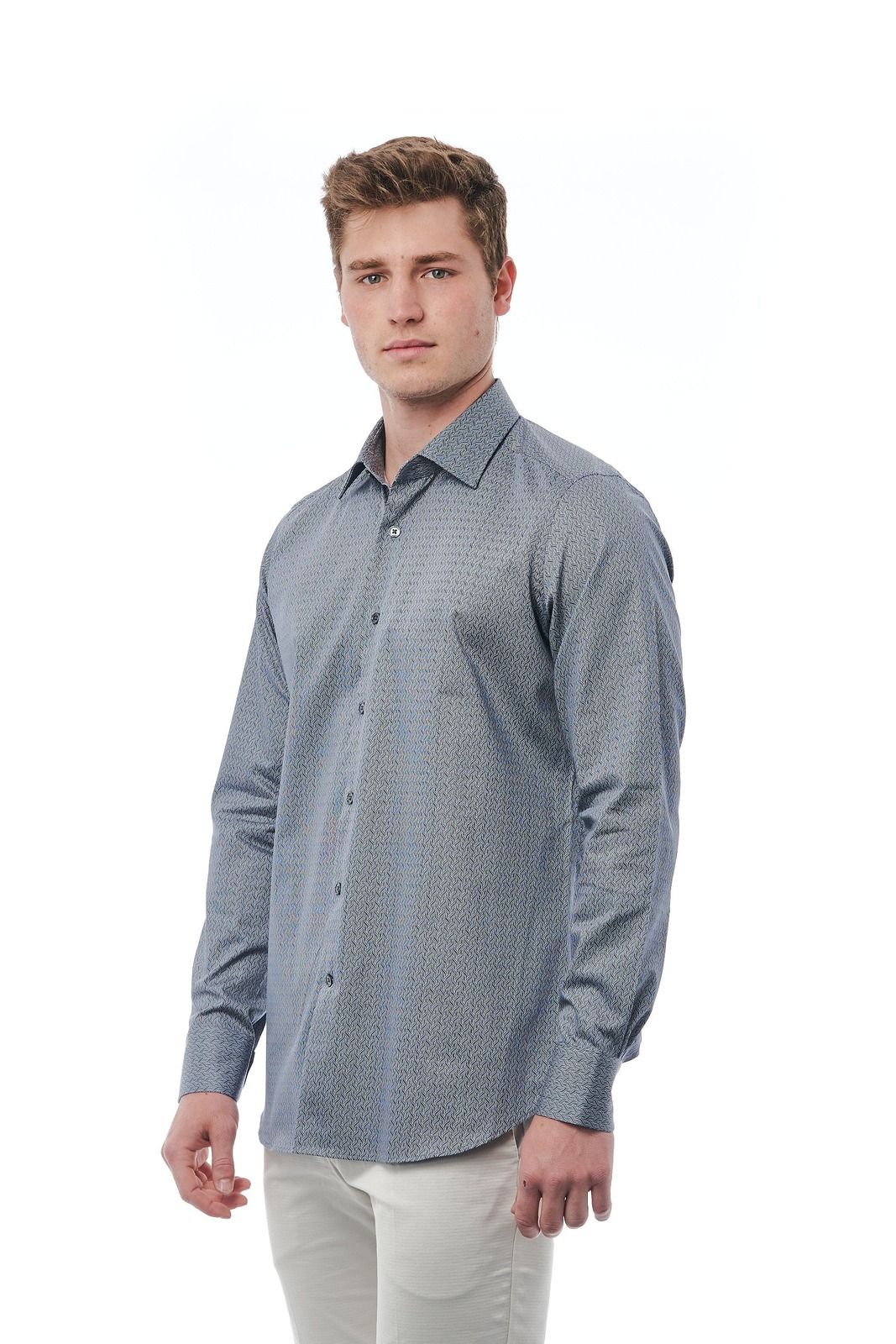 Bagutta Camicia 050_AL 57166 – Schwarz 3