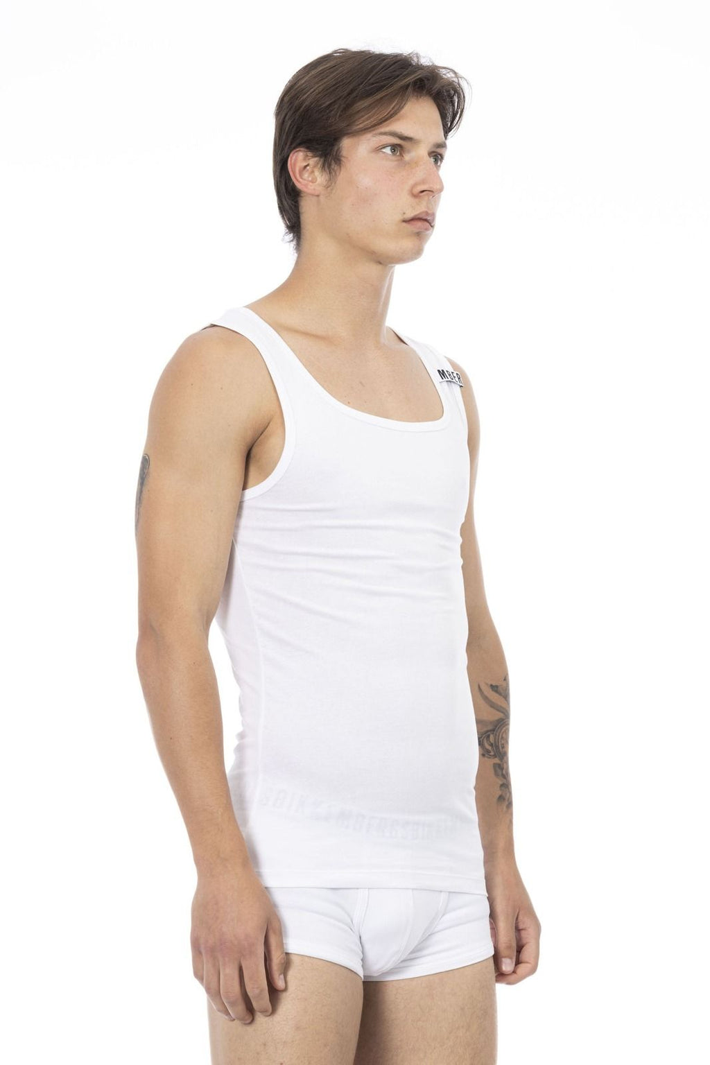 Bikkembergs t-shirt BKK1UTT01BI – Weiß 2