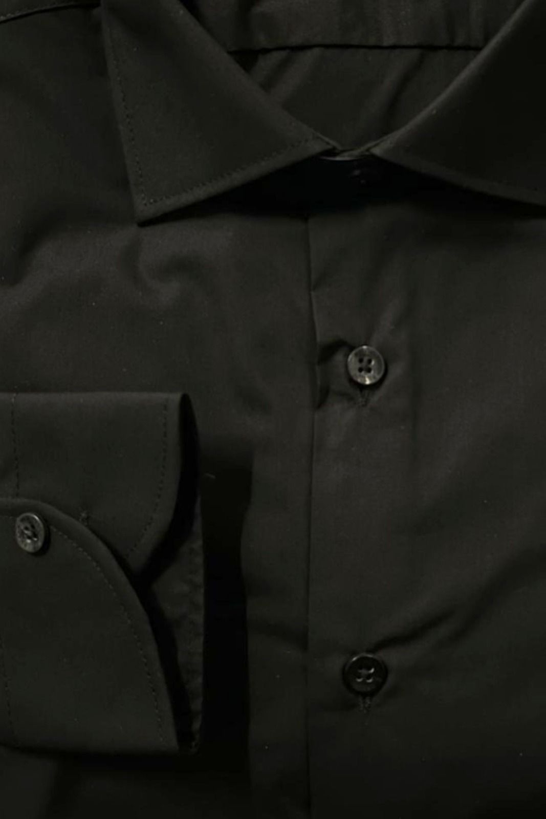 Baldinini Trend Camicia SLIM FR – Schwarz 8