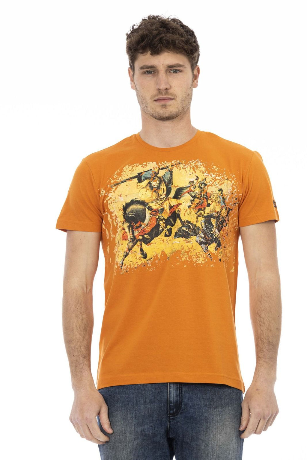 Trussardi Action T-Shirt 2AT09 – Orange 1