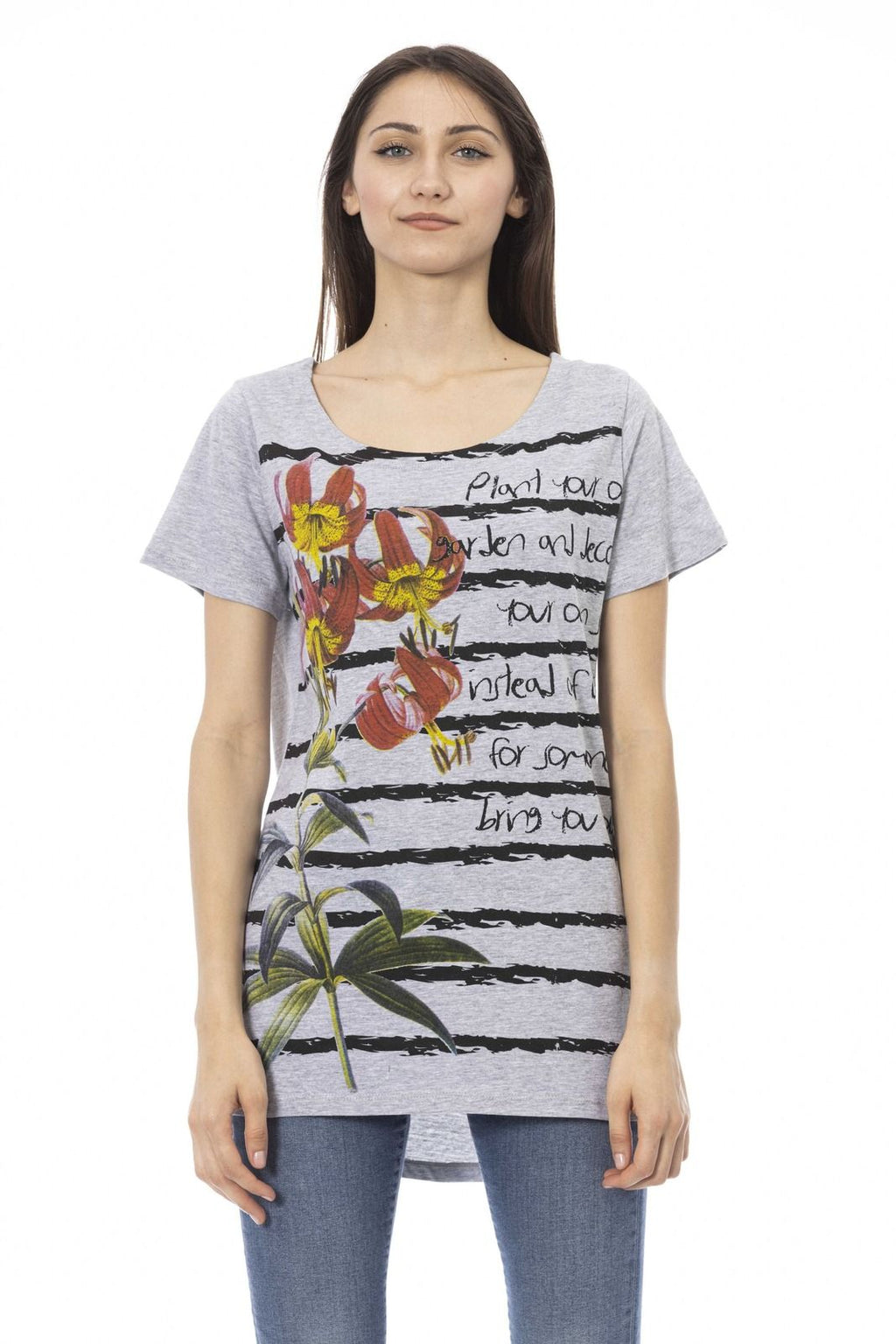 Trussardi Action T-Shirt 2BT04A – Grau 1