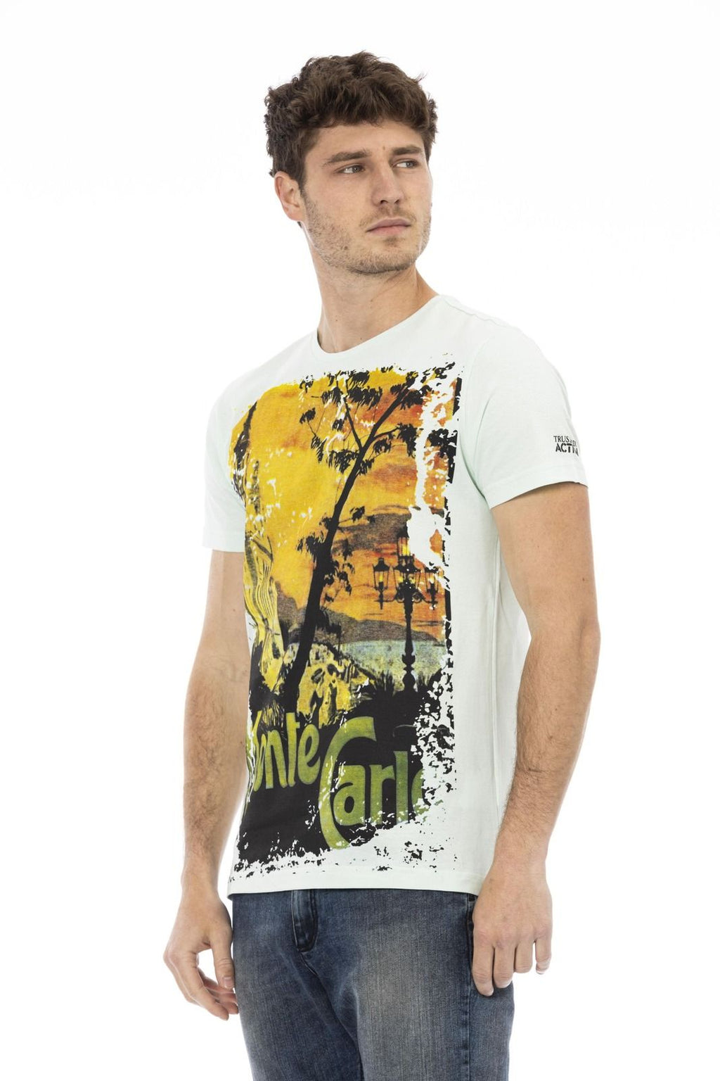 Trussardi Action T-Shirt 2AT22_MONTECARLO – Blau 2