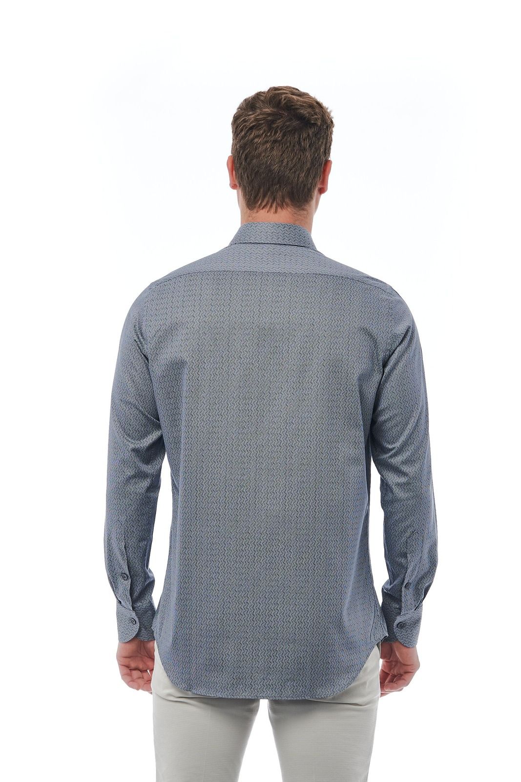 Bagutta Camicia 050_AL 57166 – Schwarz 4