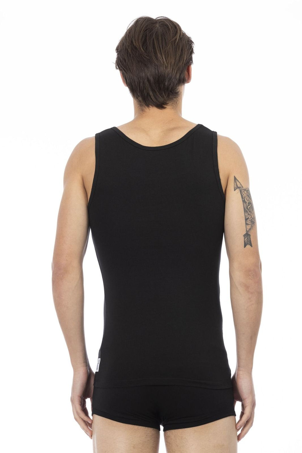 Bikkembergs t-shirt BKK1UTT01BI – Schwarz 3