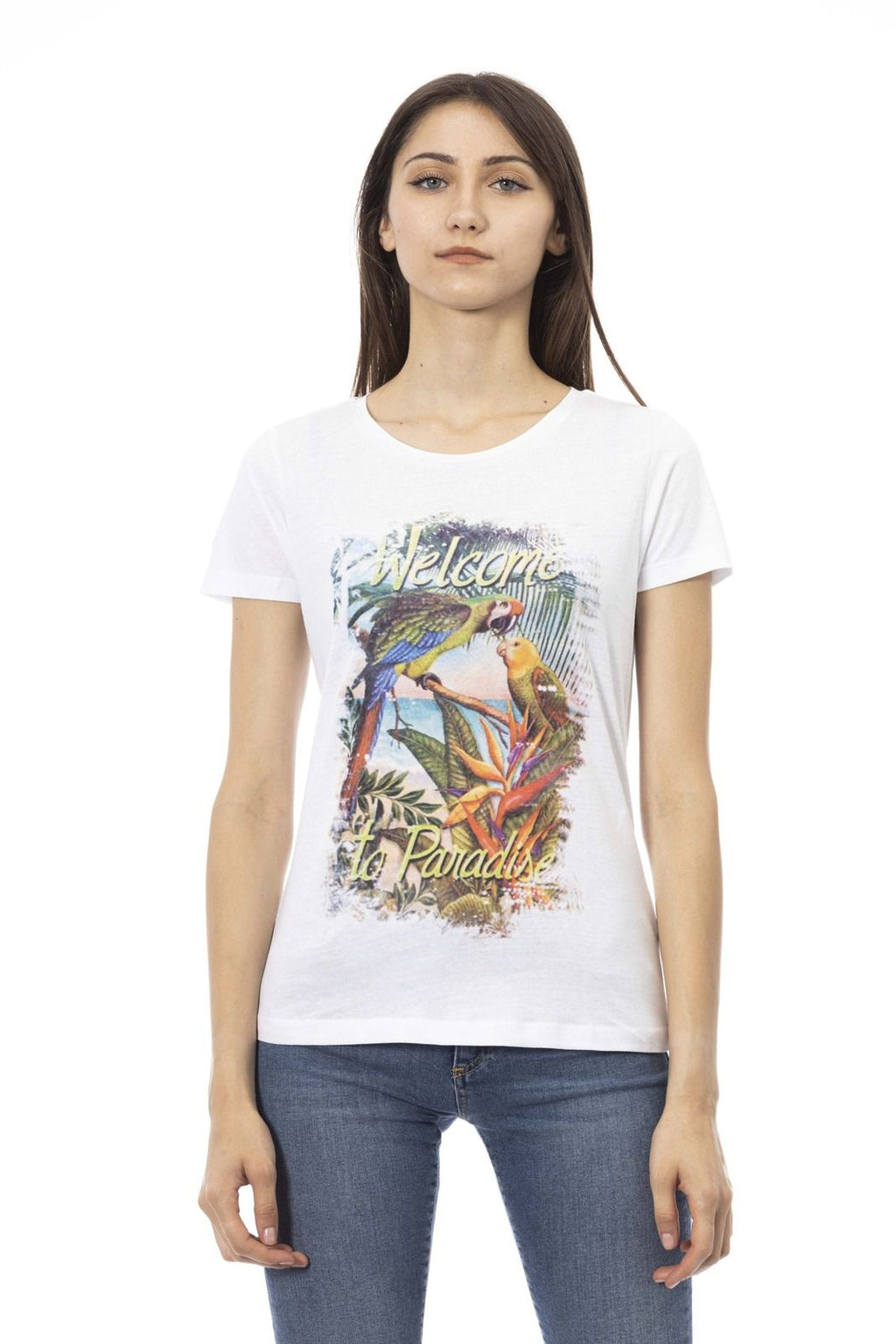 Trussardi Action T-Shirt 2BT16 – Weiß 1