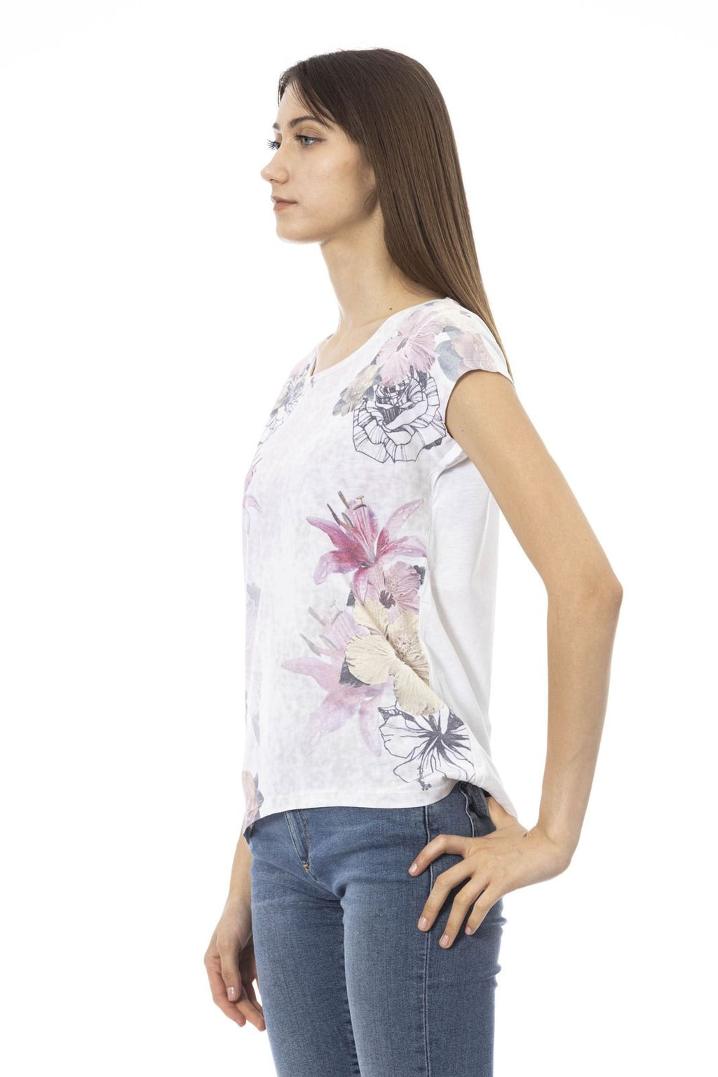 Trussardi Action T-Shirt 2BT50 – Weiß 2